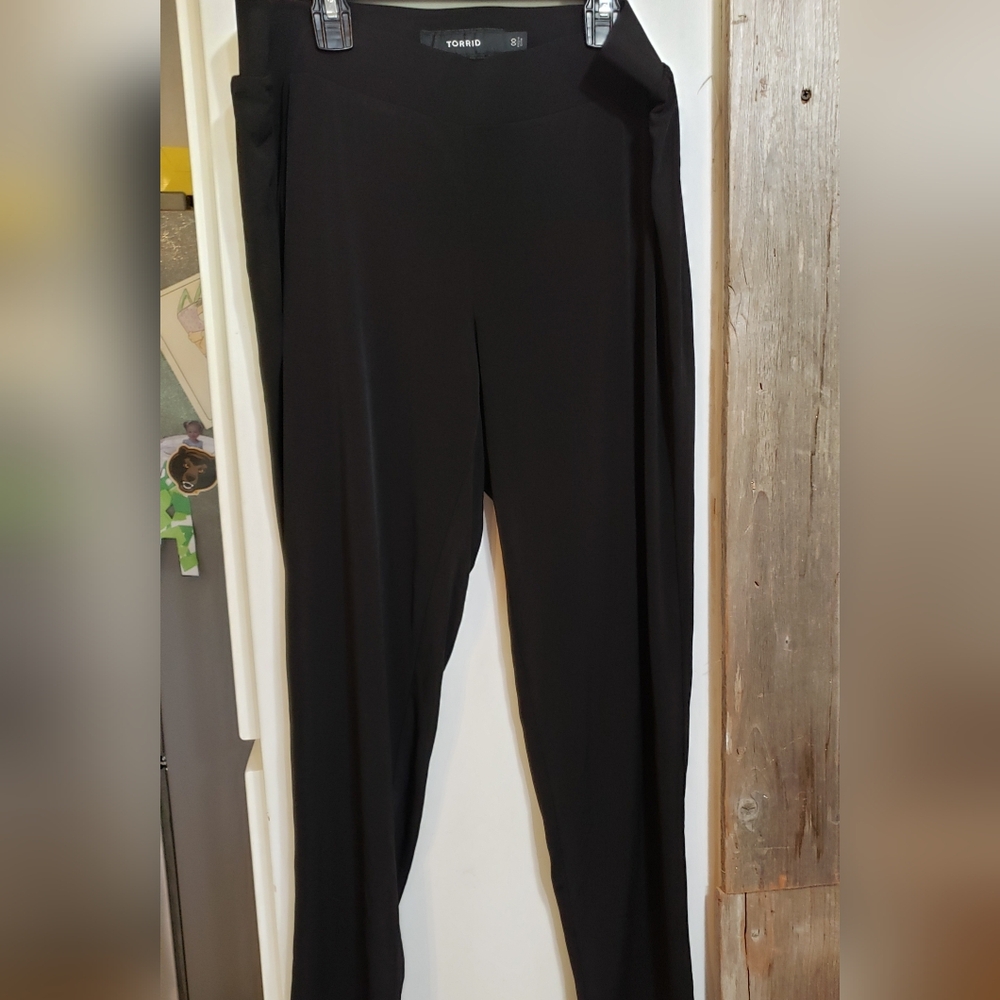 torrid Black Stretch Ponte Leggings